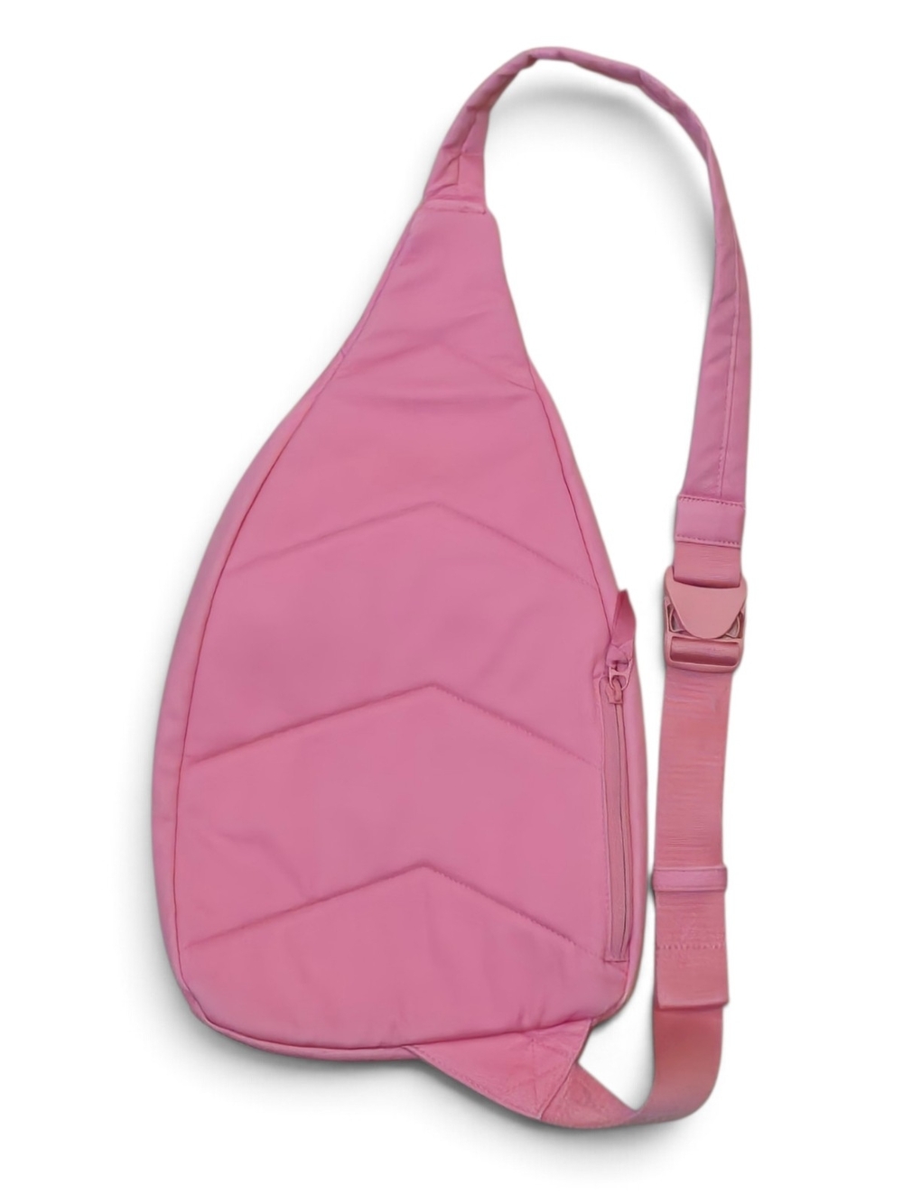 Vera Bradley Rouge Rose Pink Sling Backpack Cotton 9×19 In - Picture 9 of 16